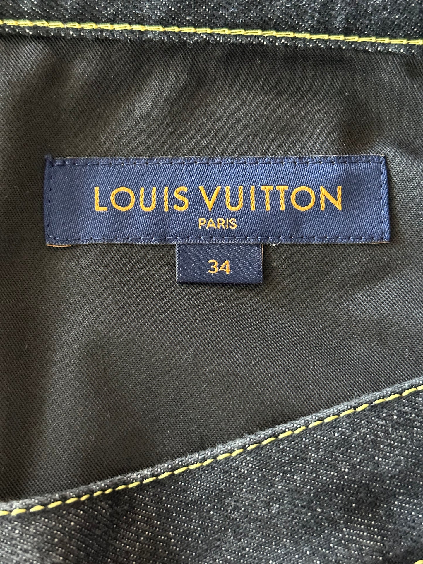 Louis Vuitton Nigo Black & Grey Monogram Crazy Jeans