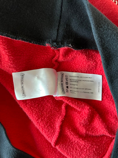 Chrome Hearts Red, White & Blue Horseshoe Logo Hoodie