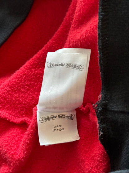 Chrome Hearts Red, White & Blue Horseshoe Logo Hoodie