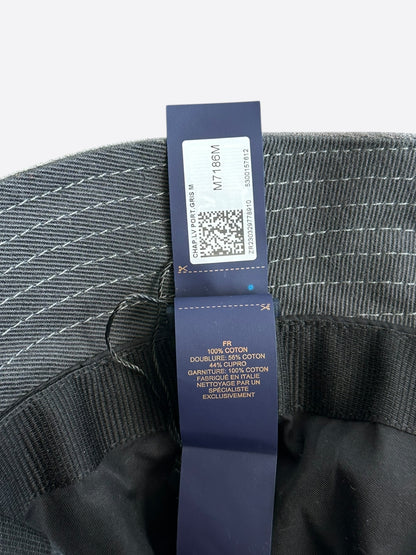 Louis Vuitton KidSuper Grey Patchwork Bucket Hat