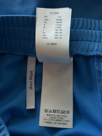 Louis Vuitton Blue Lightning Logo Shorts