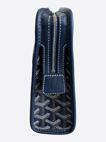 Goyard Navy Jouvence MM Toiletry Bag
