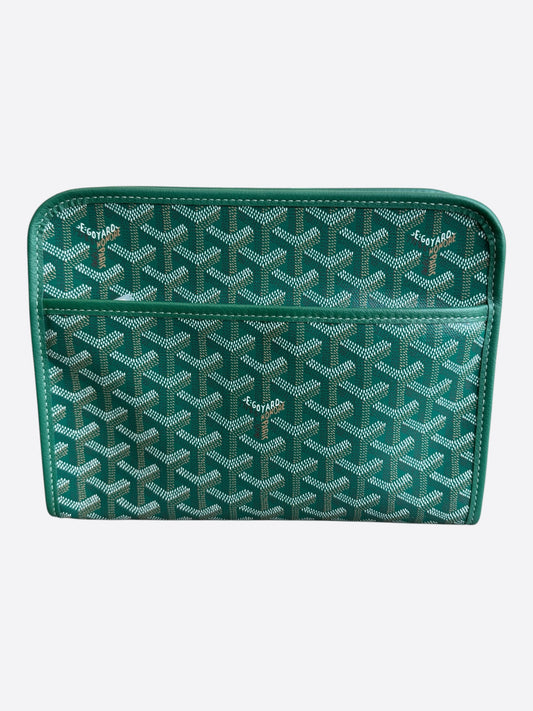 Goyard Green Jouvence MM Toiletry Bag