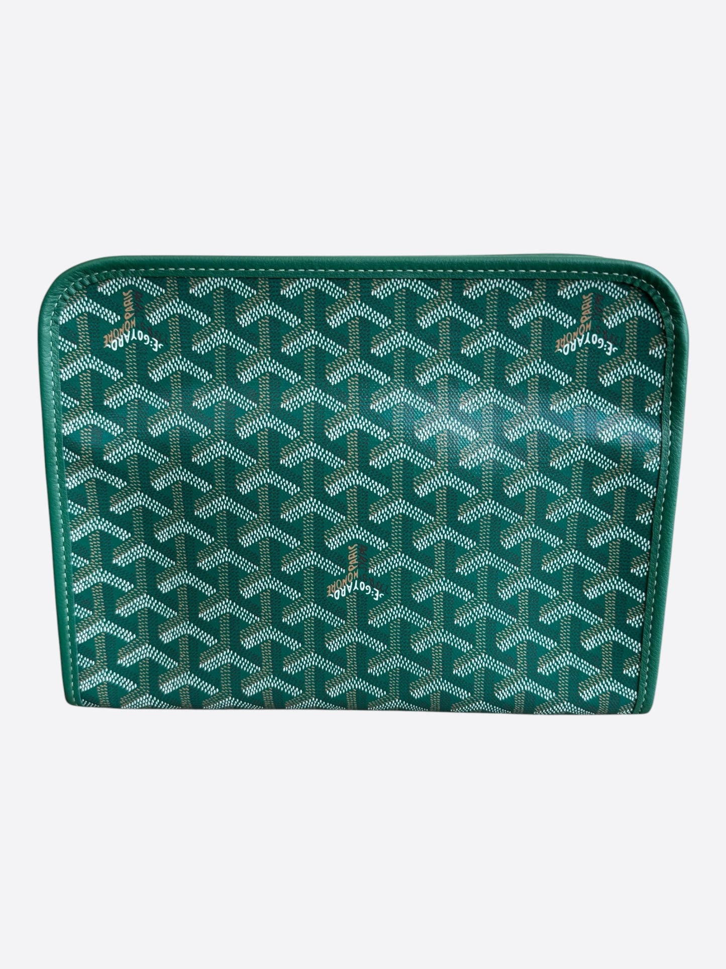 Goyard Green Jouvence MM Toiletry Bag