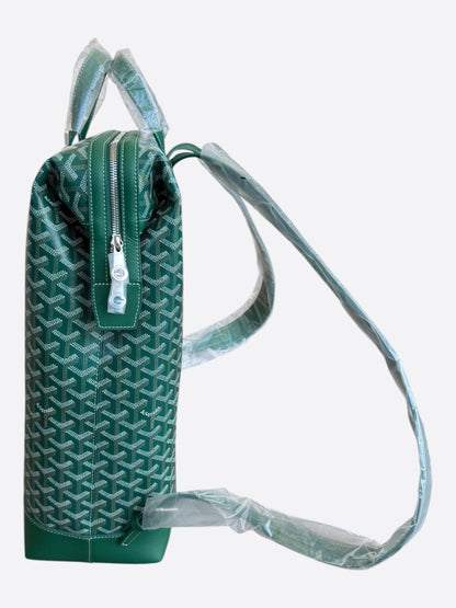 Goyard Green Cisalpin Backpack