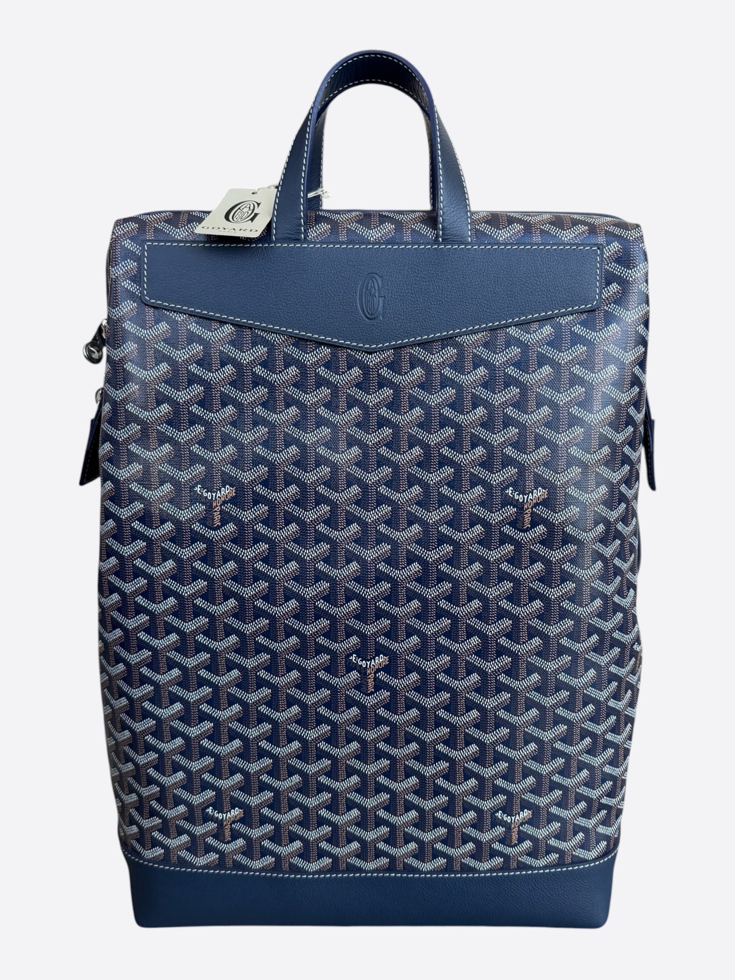 Goyard Navy Cisalpin Backpack