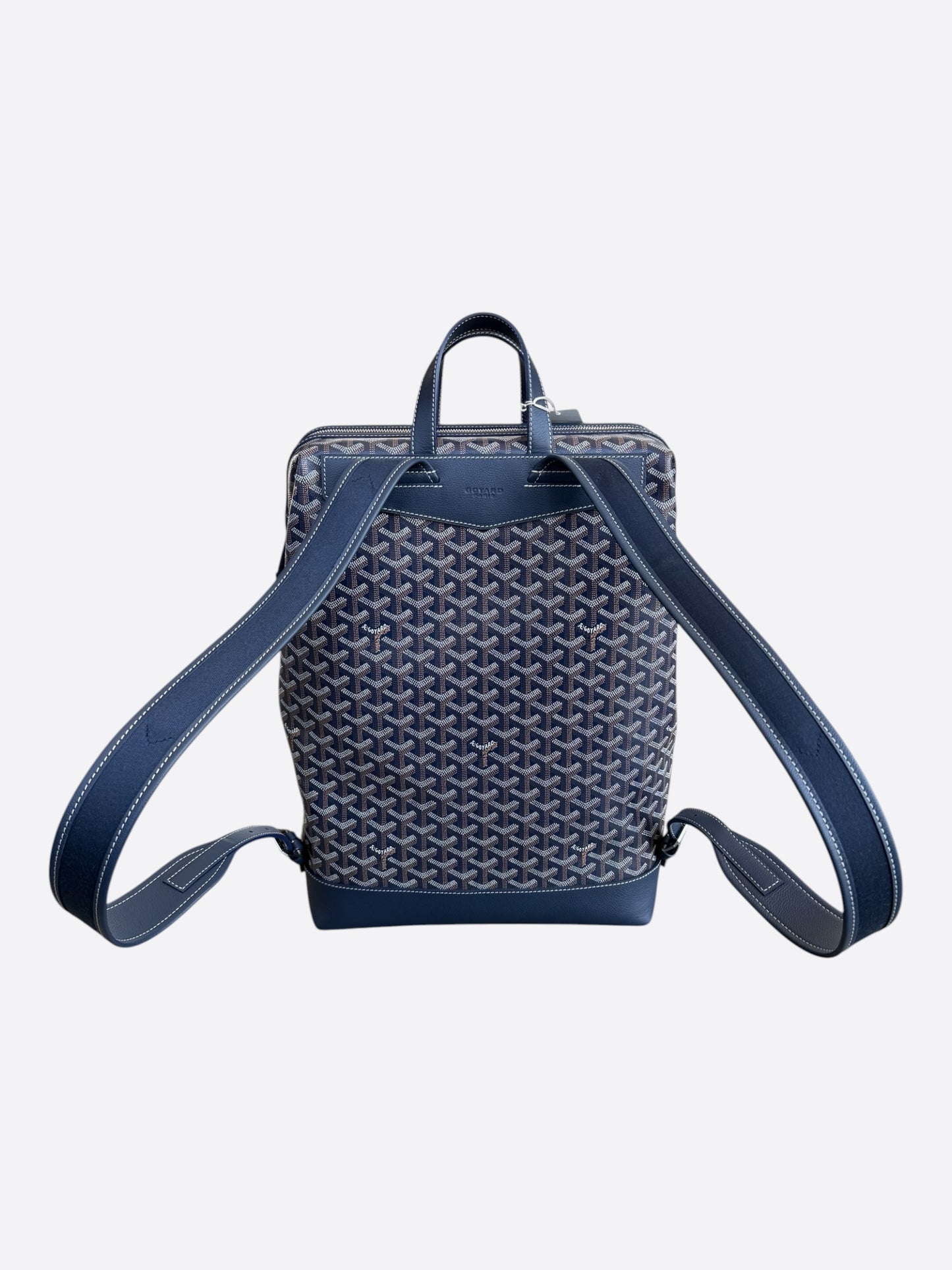 Goyard Navy Cisalpin Backpack