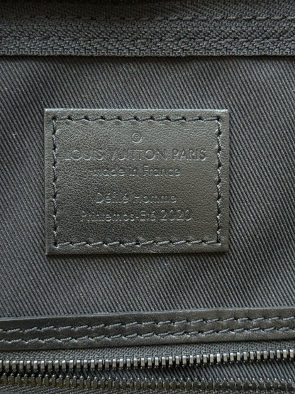 Louis Vuitton Brown & Yellow Tuffetage Monogram Triangle Keepall 50