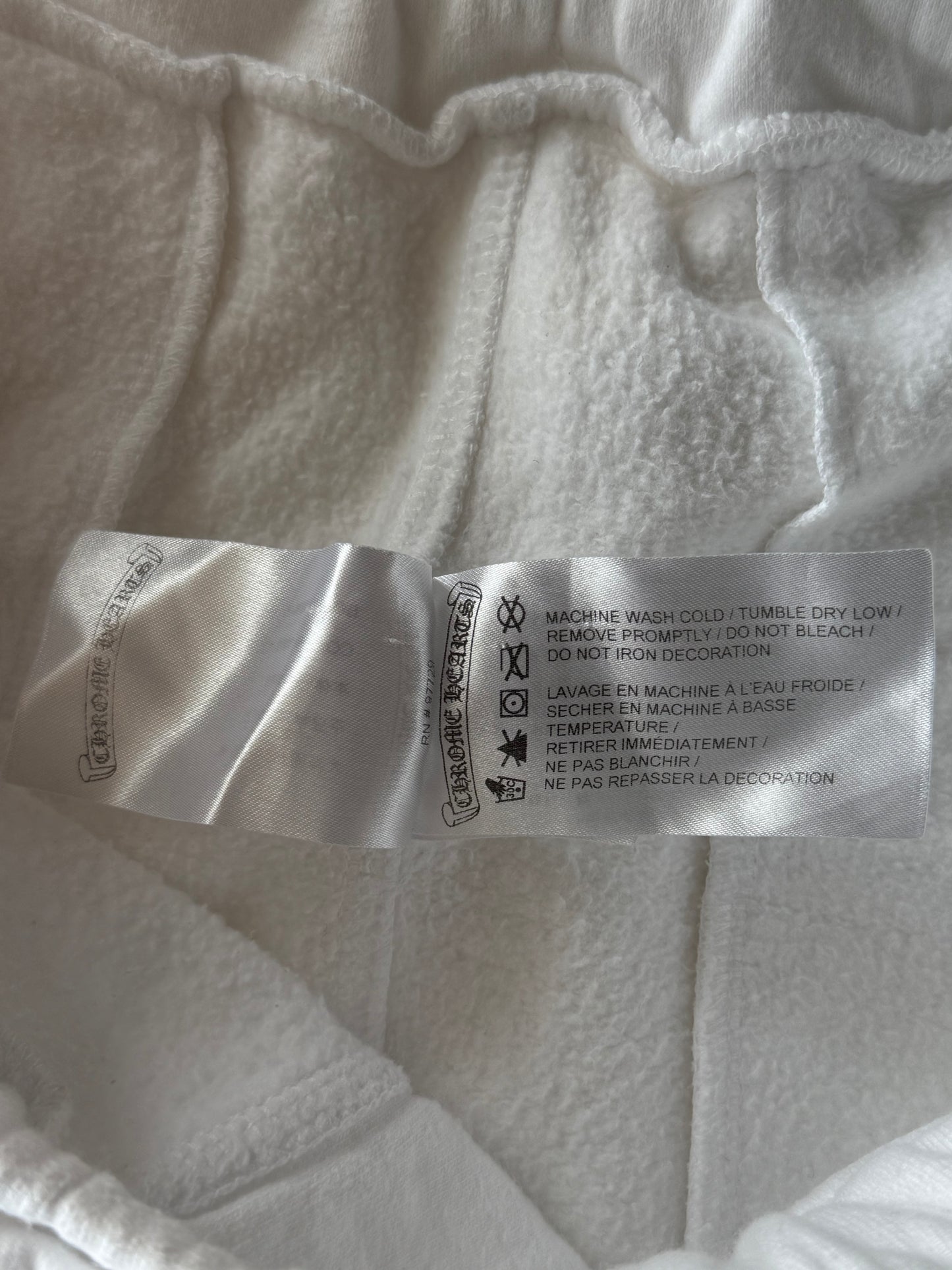 Chrome Hearts Matty Boy White USA Sweatpants