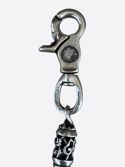 Chrome Hearts Silver Celtic Roller Wallet Chain