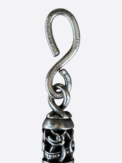 Chrome Hearts Silver Celtic Roller Wallet Chain