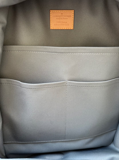 Louis Vuitton Silver Titanium Monogram Backpack