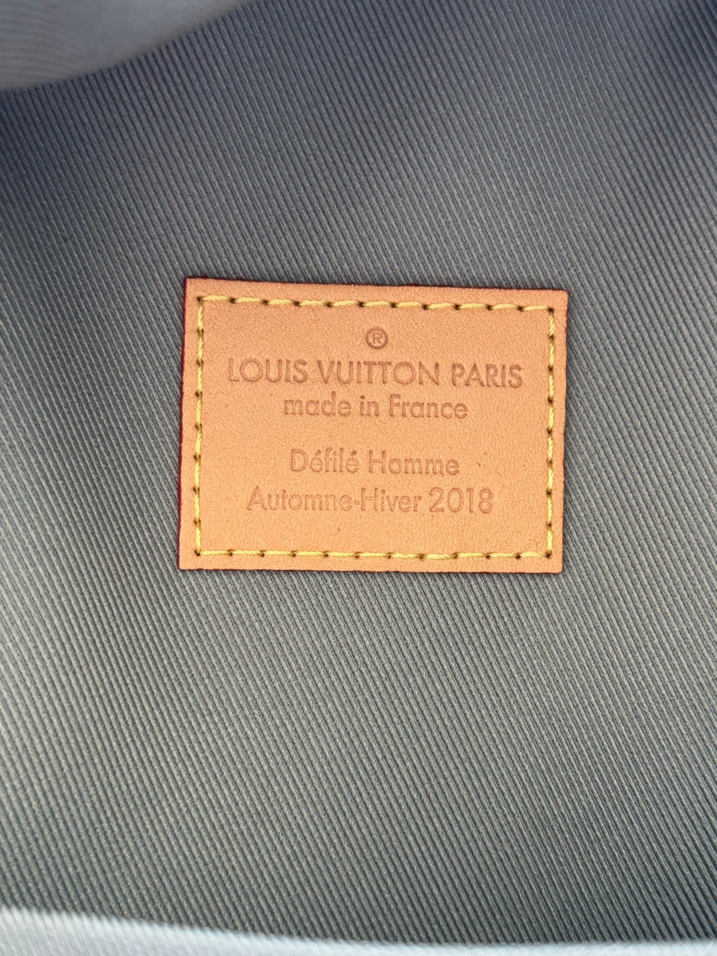 Louis Vuitton Silver Titanium Monogram Backpack