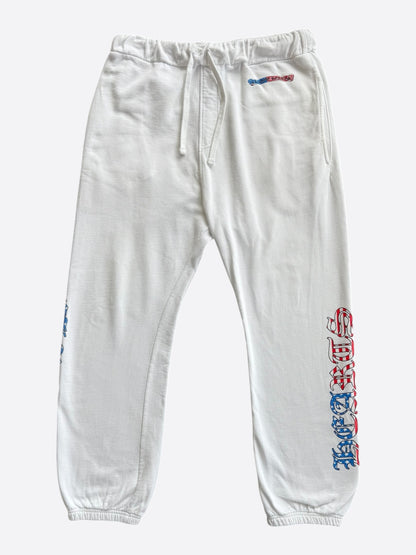 Chrome Hearts Matty Boy White USA Sweatpants