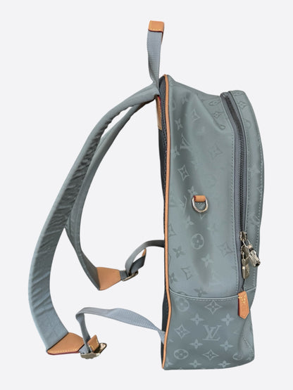 Louis Vuitton Silver Titanium Monogram Backpack