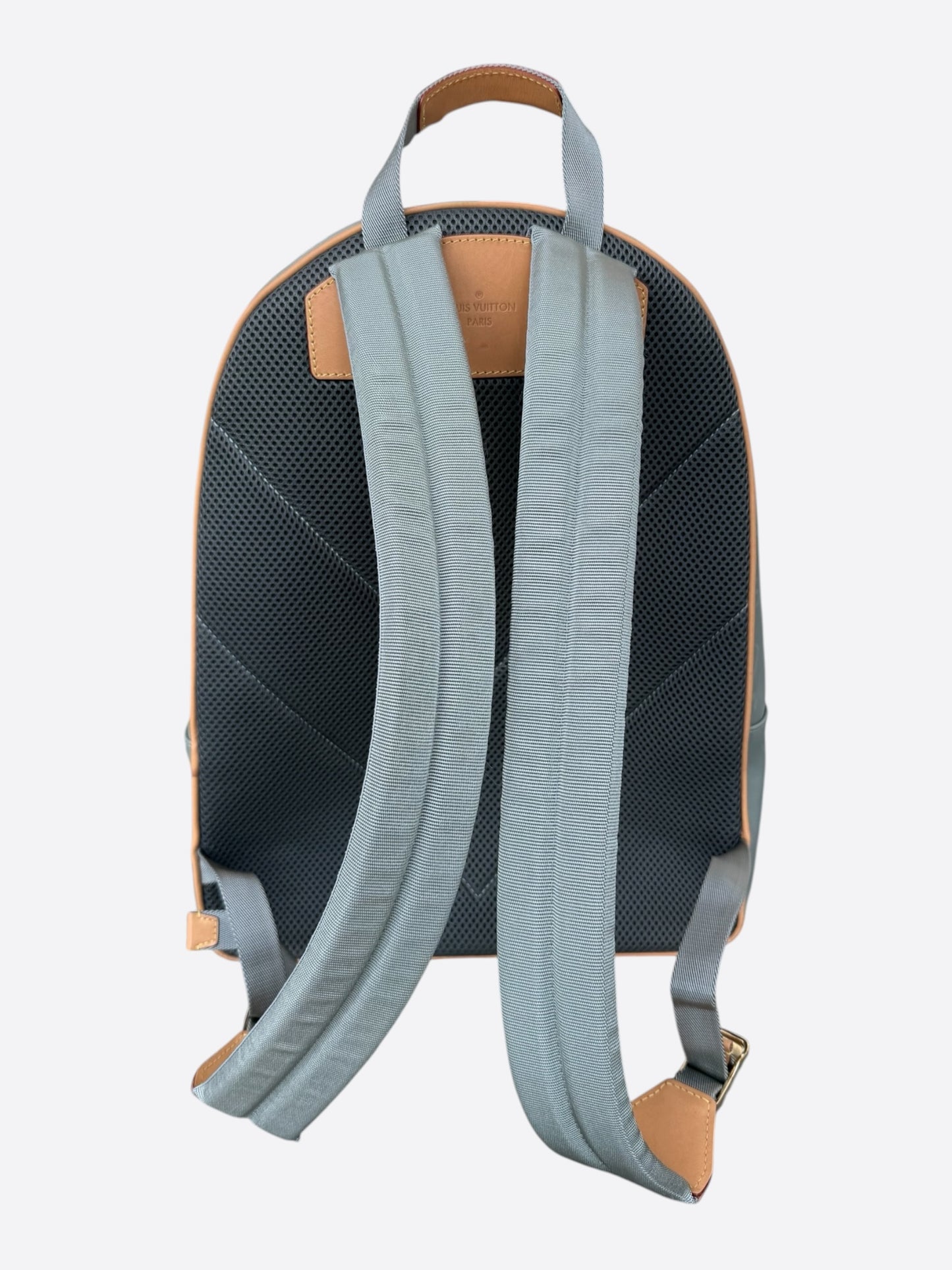 Louis Vuitton Silver Titanium Monogram Backpack