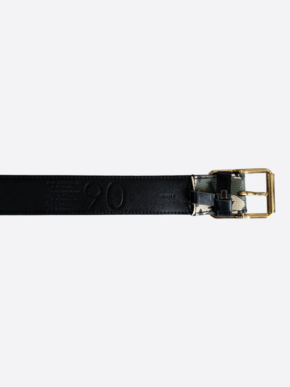 Louis Vuitton Takashi Murakami Green Camouflage Monogram Belt