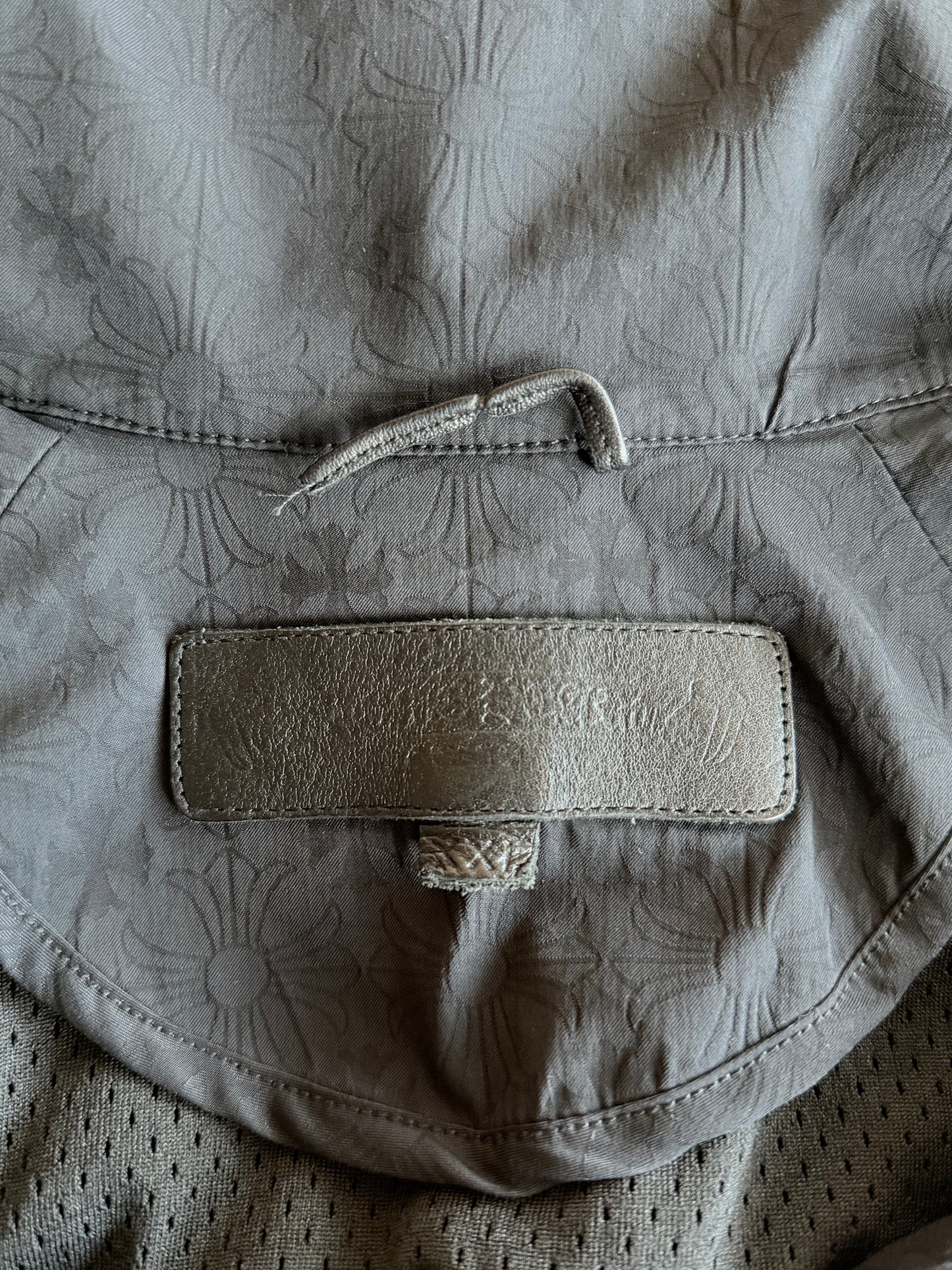 Chrome Hearts Black Cross Patch Jacquard Match Point Windbreaker