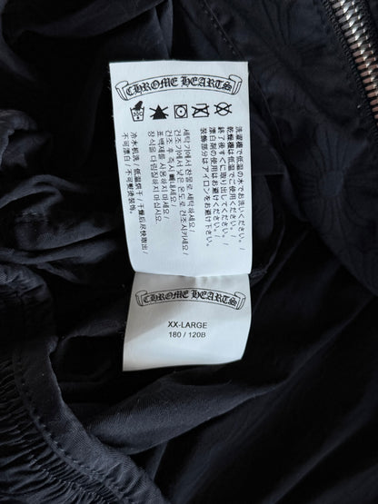 Chrome Hearts Black Cross Patch Jacquard Match Point Windbreaker