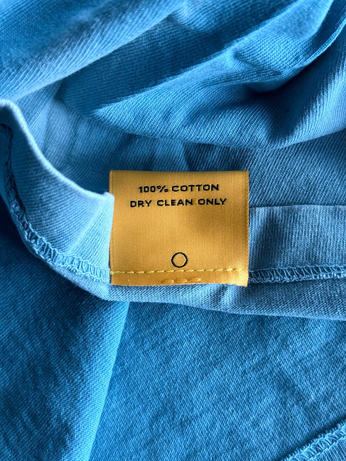 Gallery Dept Faded Blue & Black French Logo Longsleeve T-Shirt
