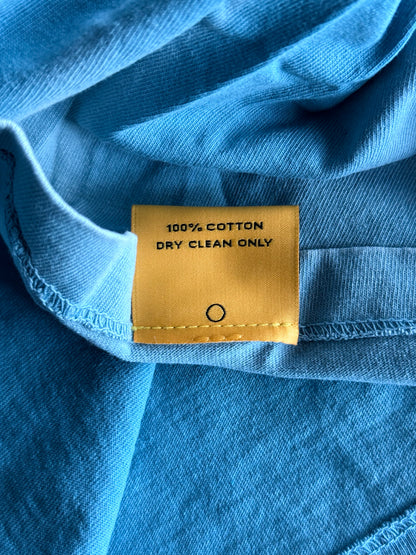 Gallery Dept Faded Blue & Black French Logo Longsleeve T-Shirt