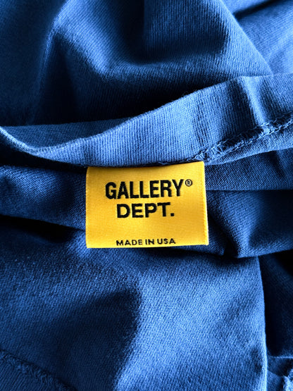 Gallery Dept Navy & White French Logo T-Shirt