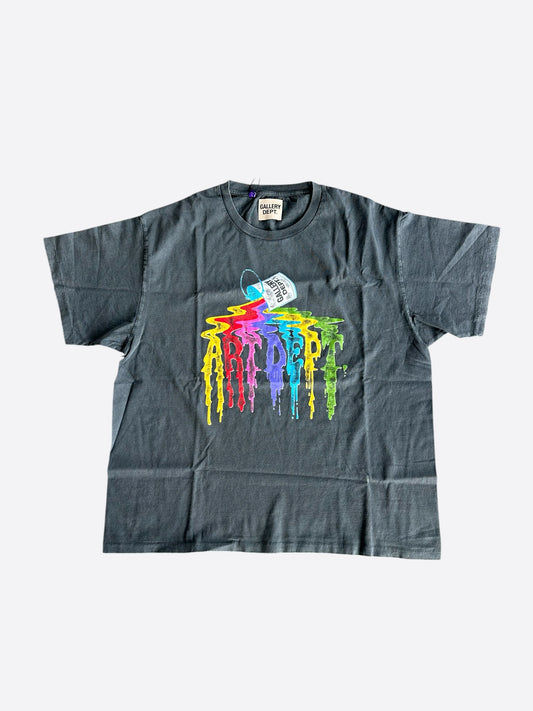 Gallery Dept Black & Multicolor Supply Graphic T-Shirt
