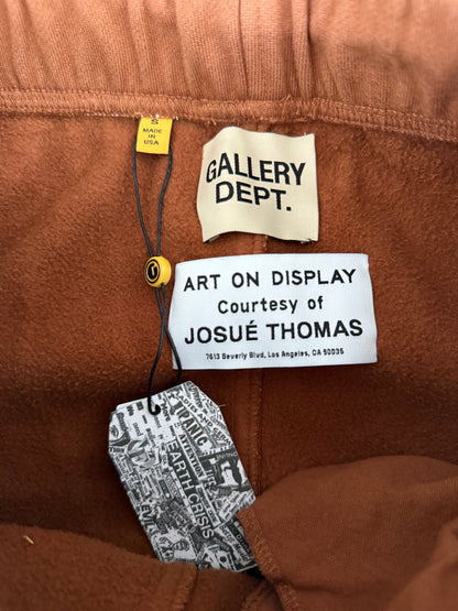 Gallery Dept Brown & Black Dept Logo Sweatpants