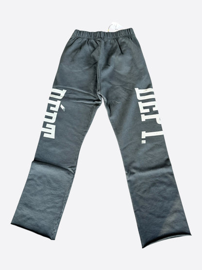 Gallery Dept Vintage Black & White Dept Logo Sweatpants