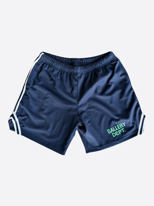 Gallery Dept Blue & White Logo Venice Court Shorts