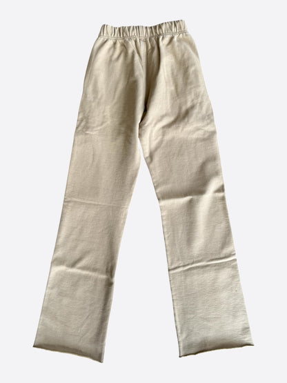 Gallery Dept Beige & Black Dept Logo Sweatpants