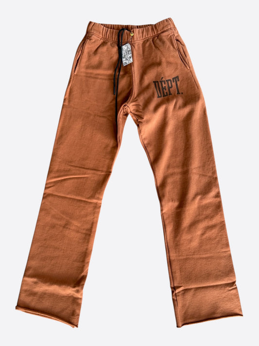 Gallery Dept Brown & Black Dept Logo Sweatpants