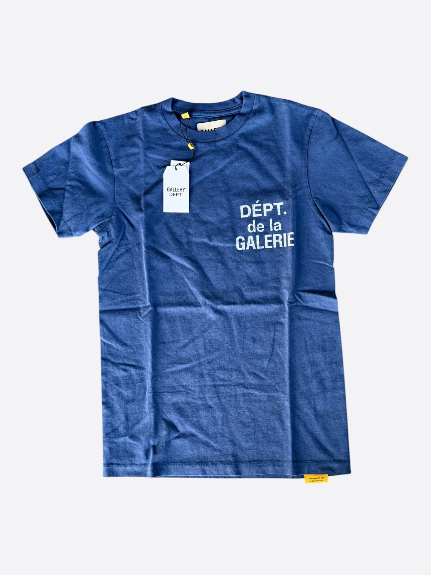 Gallery Dept Navy & White French Logo T-Shirt