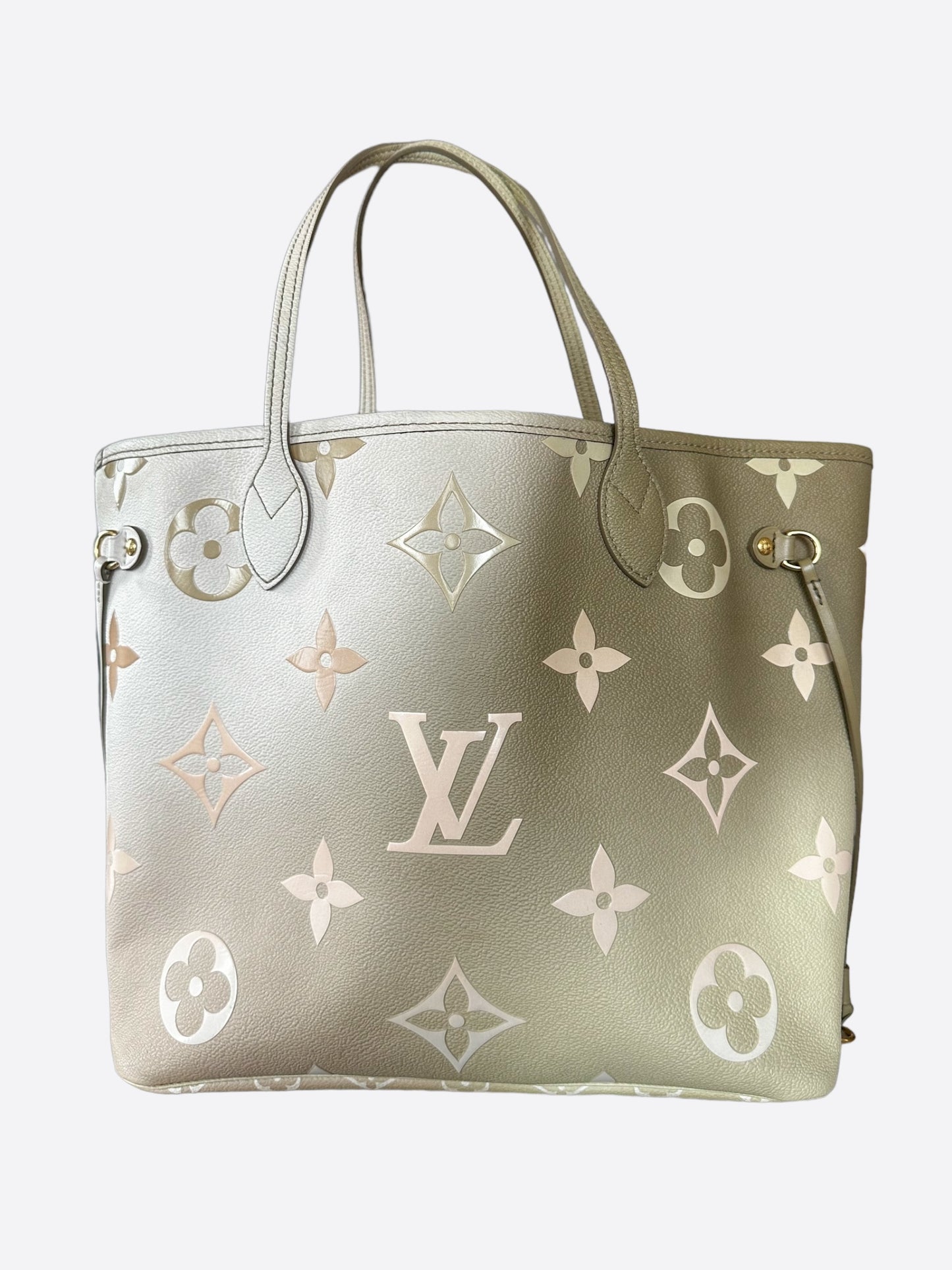 Louis Vuitton Khaki Sunset Monogram Neverfull MM