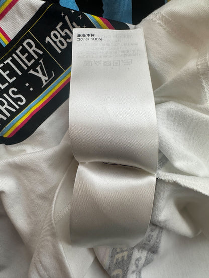 Louis Vuitton White Jazz Flyers T-Shirt