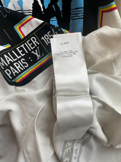 Louis Vuitton White Jazz Flyers T-Shirt