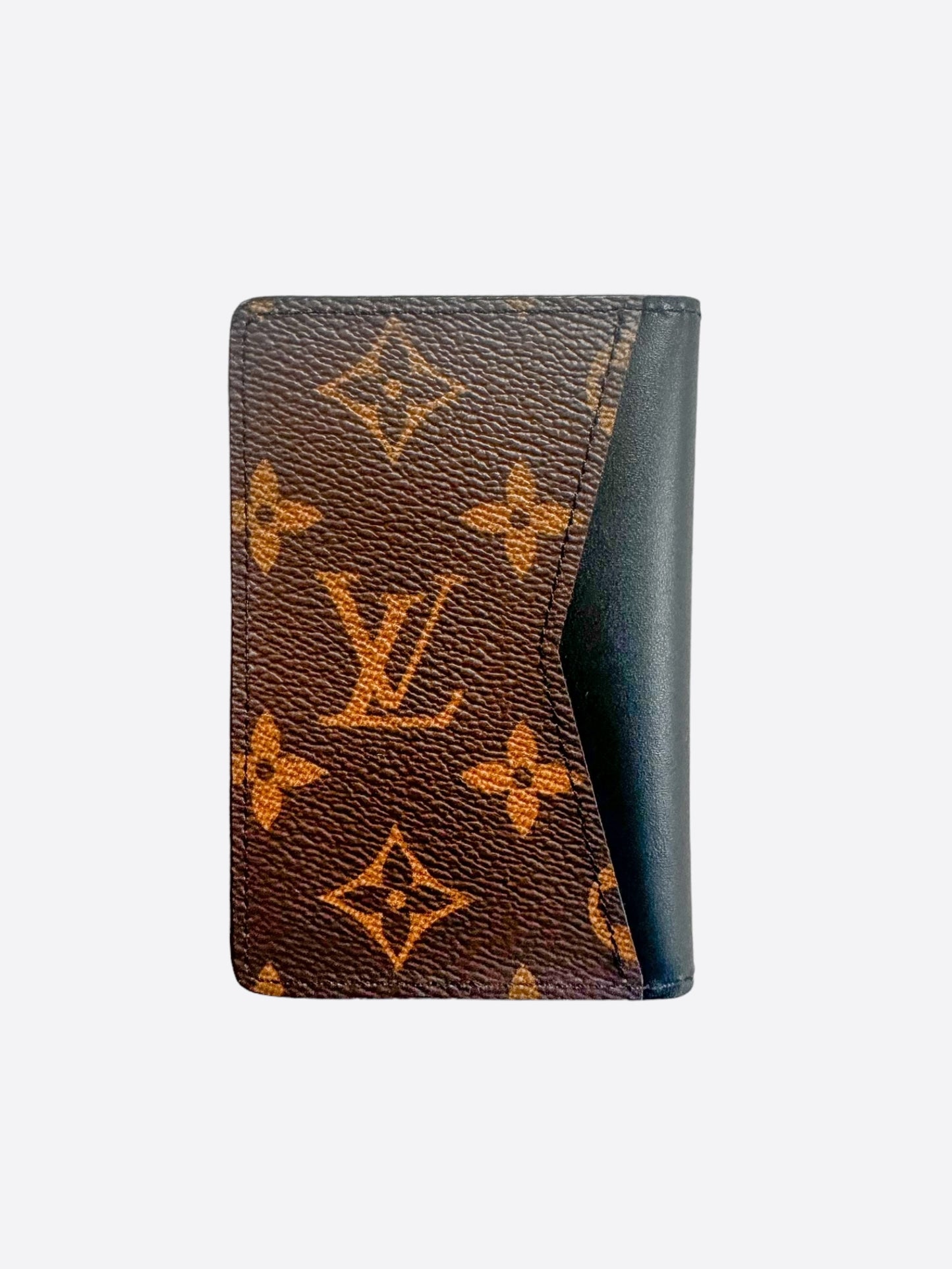 Louis Vuitton Black & Brown Monogram Pocket Organizer