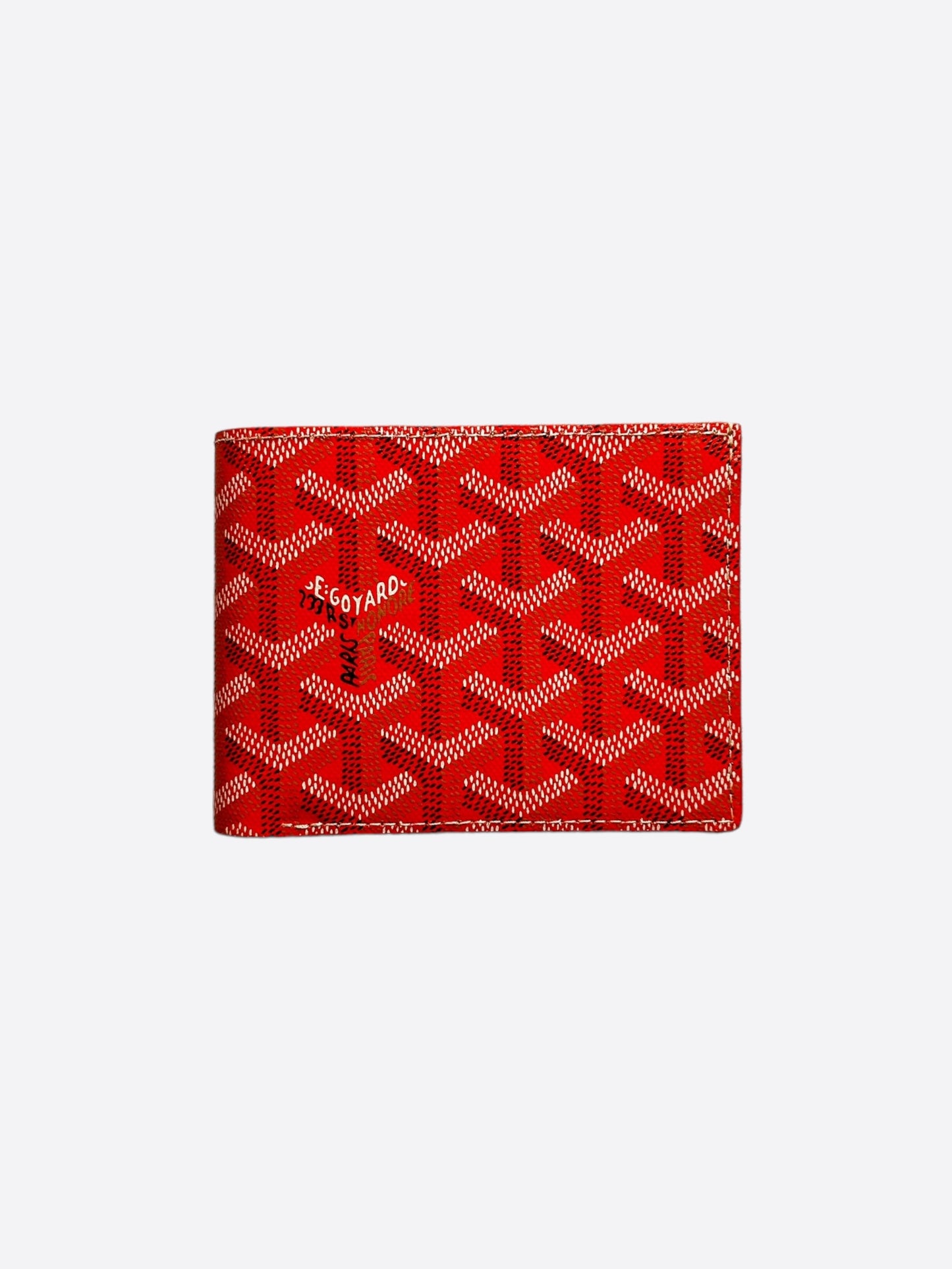 Goyard Orange Victoire Bifold Wallet