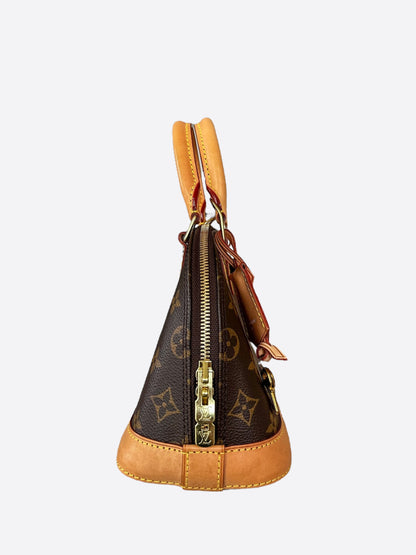 Louis Vuitton Brown Monogram Alma BB