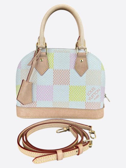 Louis Vuitton Peach Damier Alma BB