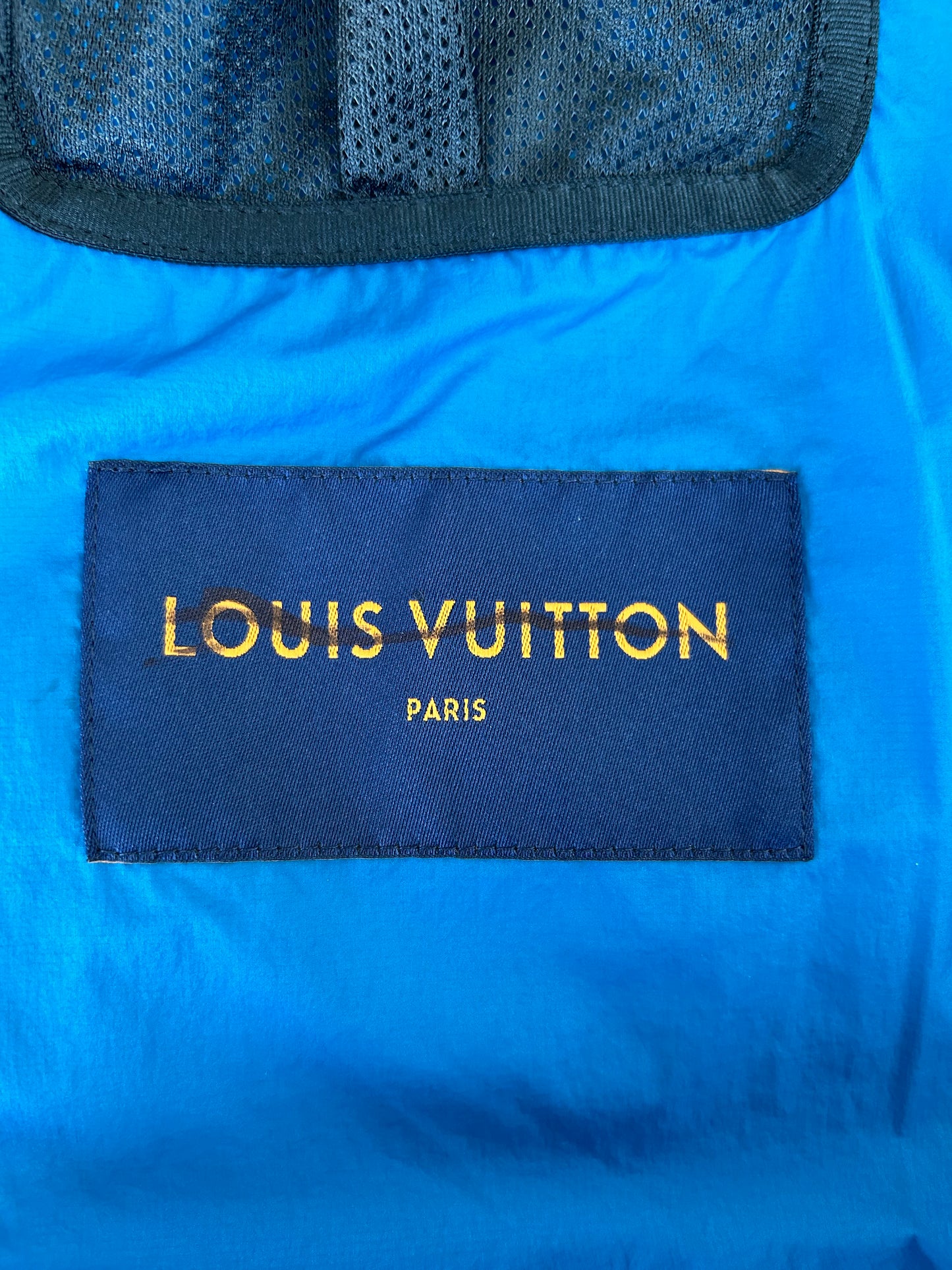 Louis Vuitton Blue 2054 Monogram Heat Reactive Puffer Jacket