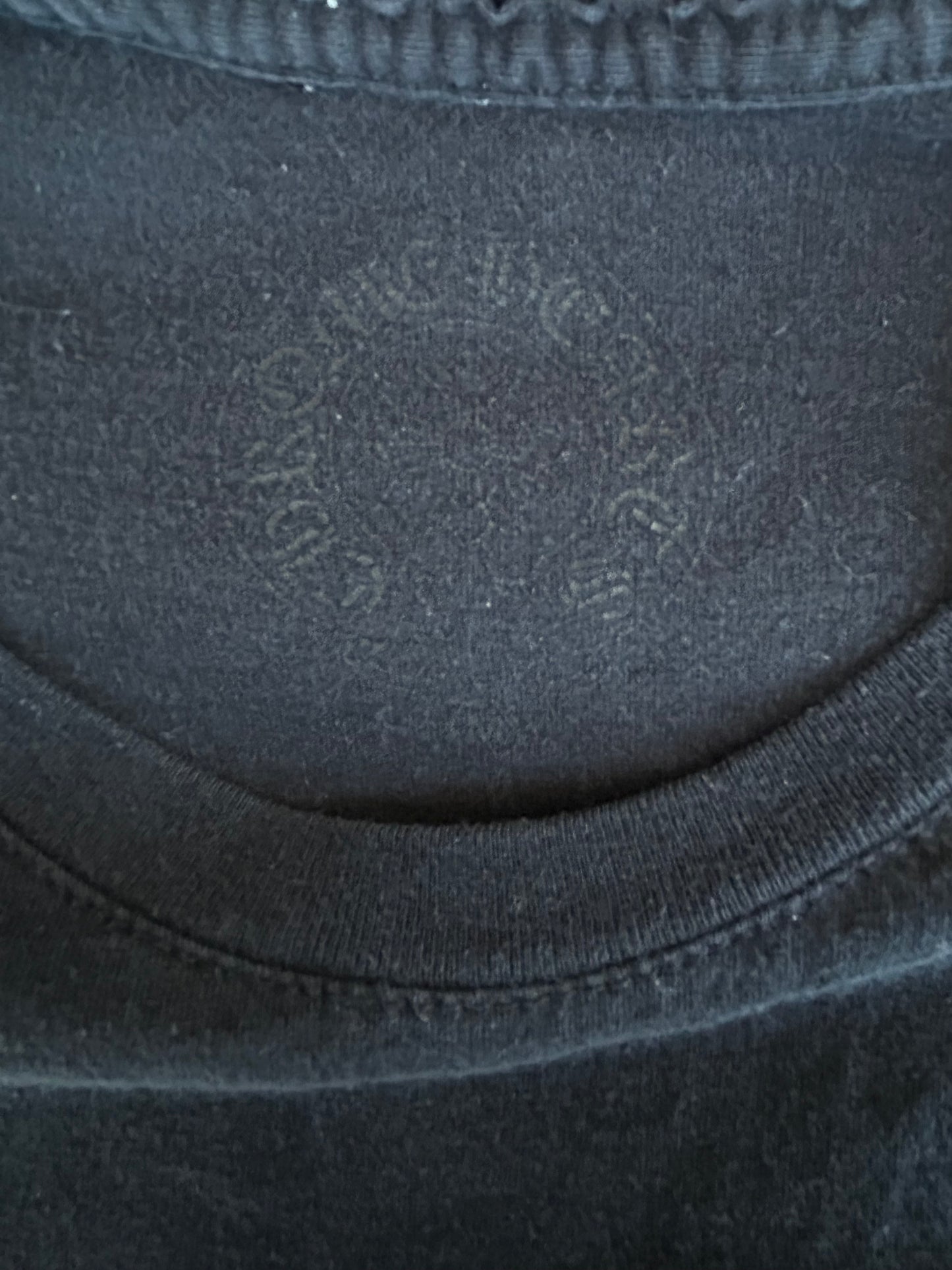 Chrome Hearts Black & White Cross Triple Cross T-Shirt