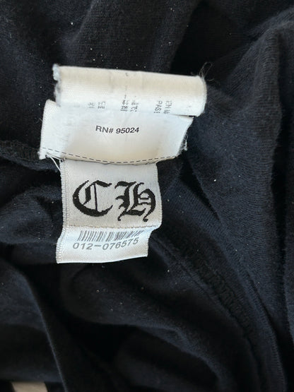 Chrome Hearts Black & White Cross Triple Cross T-Shirt
