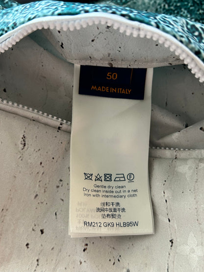 Louis Vuitton Brown & White Marble Monogram Windbreaker