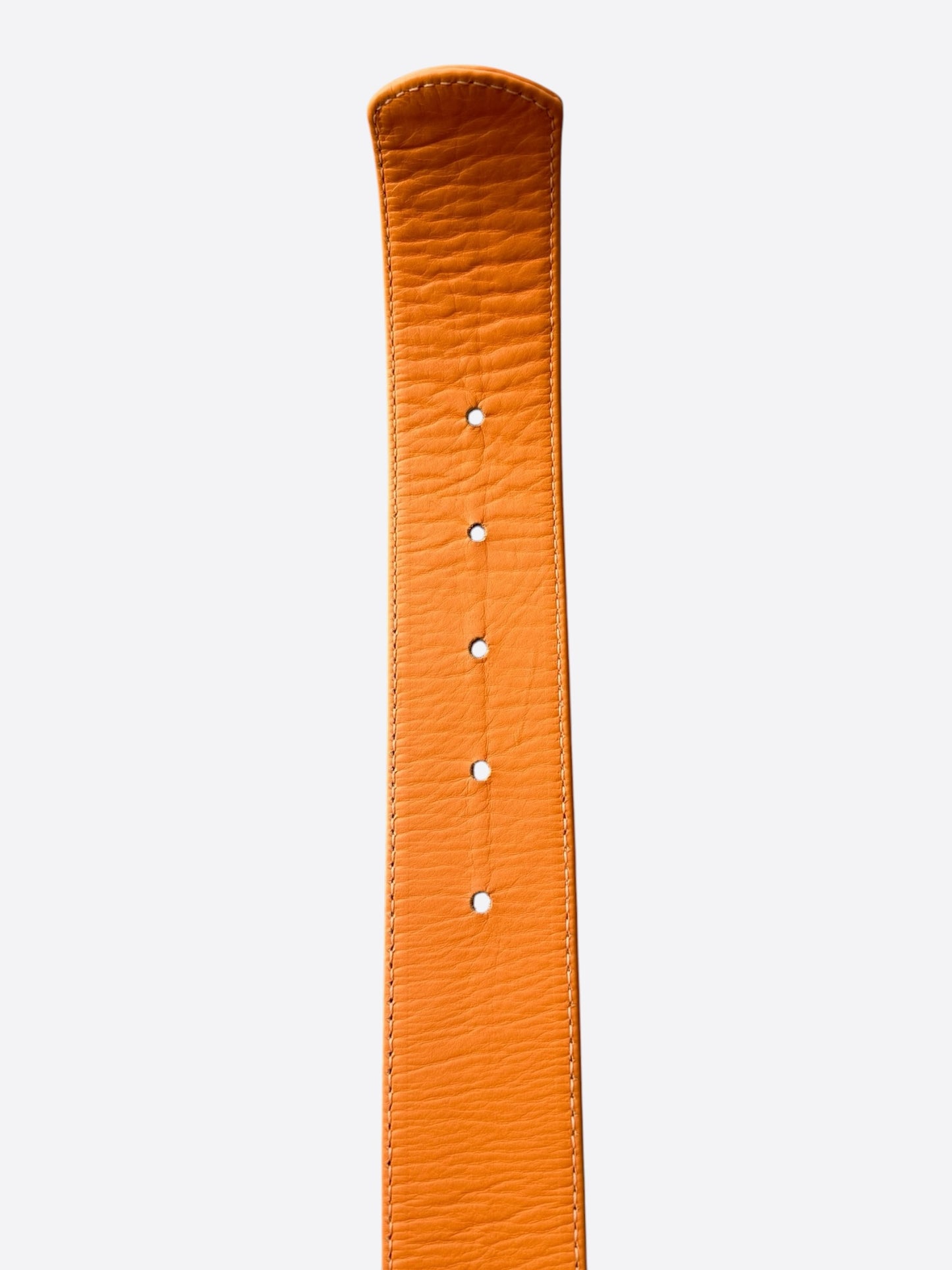 Chrome Hearts Orange & Rhodium Gunslinger Belt
