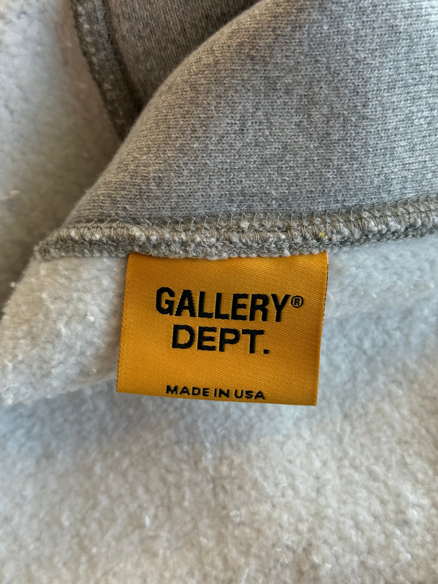Gallery Dept Grey & Navy Art Dept Graphic Hoodie