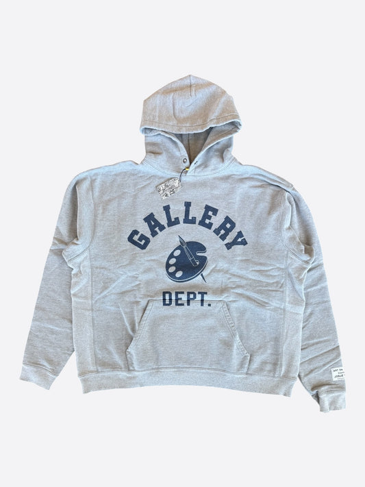 Gallery Dept Grey & Navy Art Dept Graphic Hoodie