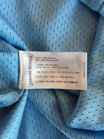 Chrome Hearts Blue & White Logo Mesh Jersey