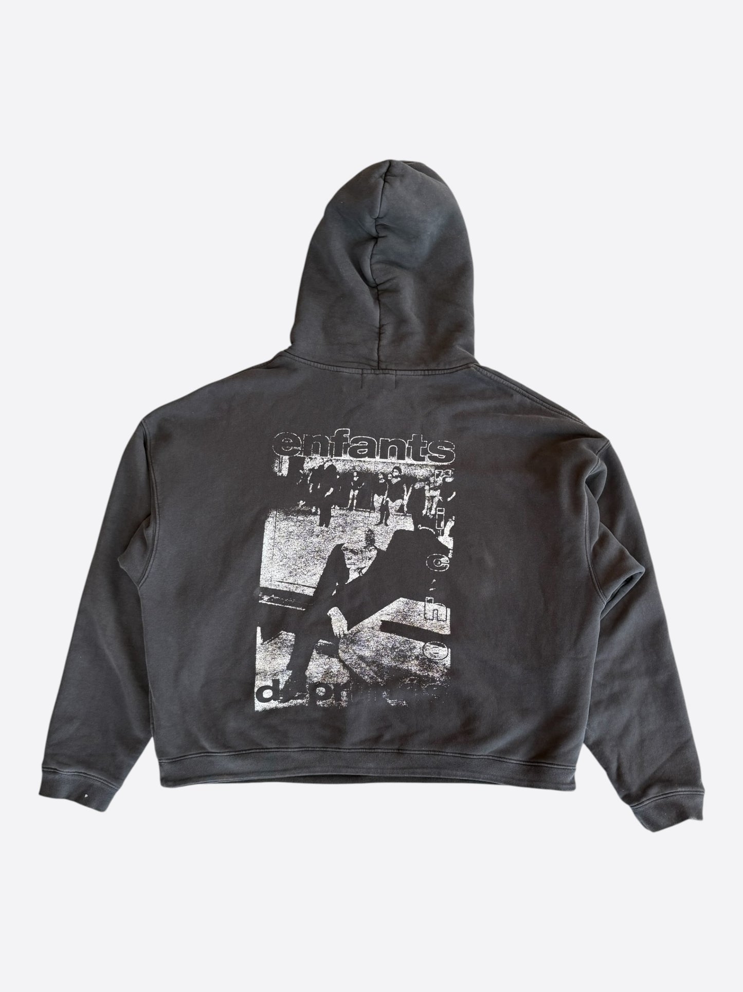 Enfants Riches Deprimes Black & White Blindfold Ballerina Hoodie