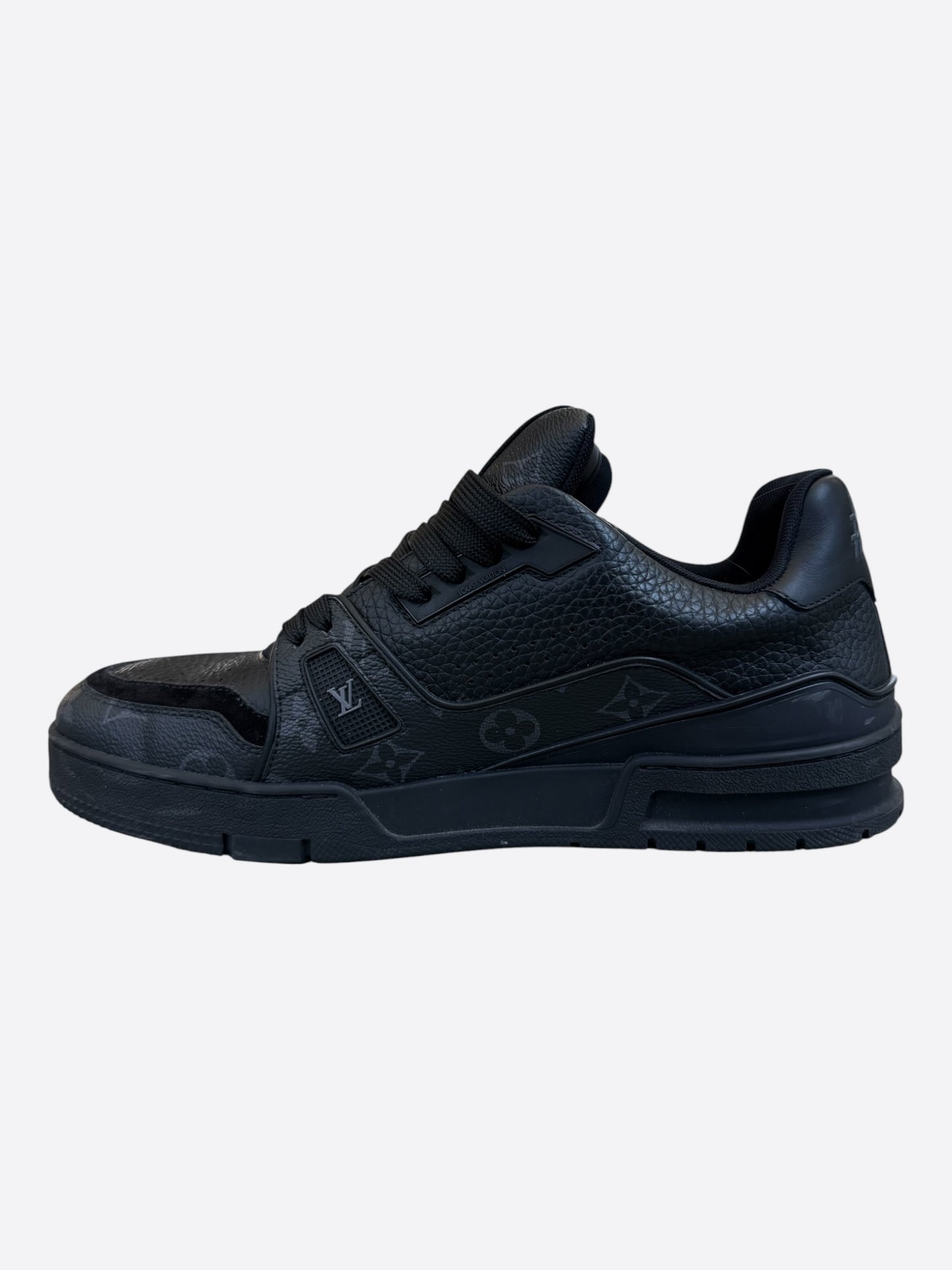 Louis Vuitton Black Monogram Eclipse Trainers